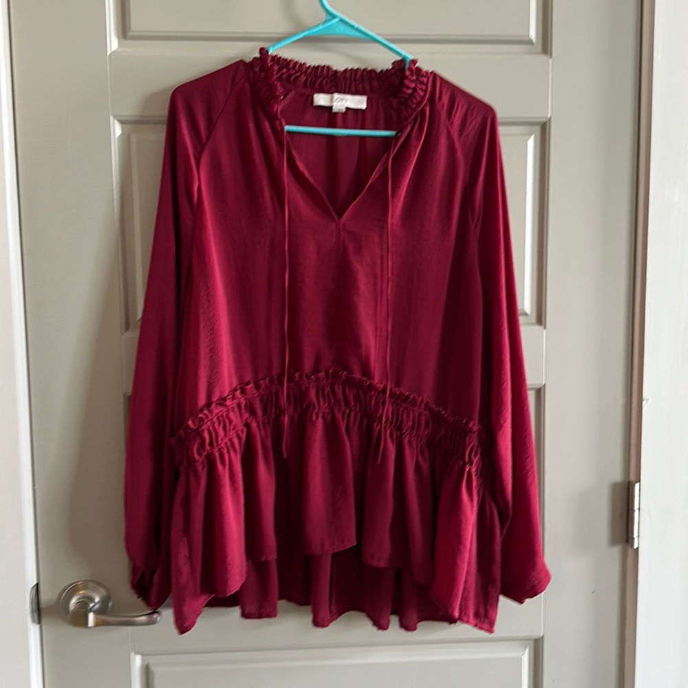 Loft baby doll style top